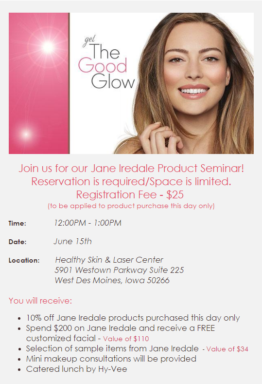 Jane Iredale Product Seminar And Why You Should Join! 2 Jane Iredale Product Seminar