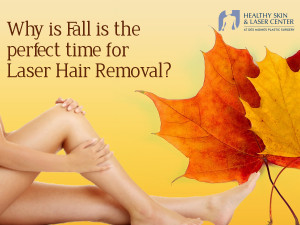 Laser hair removal fall image poster