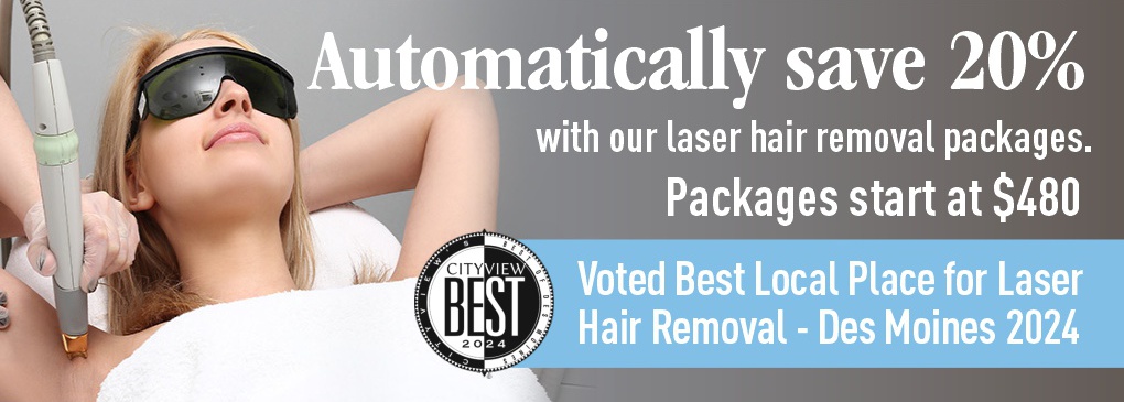 laser hair removal des moines